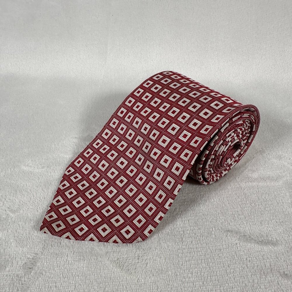 Brooks Brothers Makers Tie 100% Silk Woven in Italy Made USA W 3 7/8 L 60 1/8